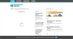 Desktop Screenshot of novidadesonline.com